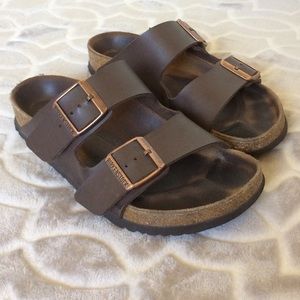 Brown Birkenstocks